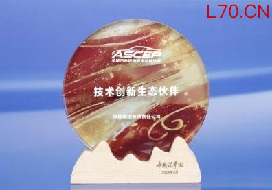 创新驱动 生态共赢 双星集团荣获“全球汽车供应链技术创新生态伙伴奖”