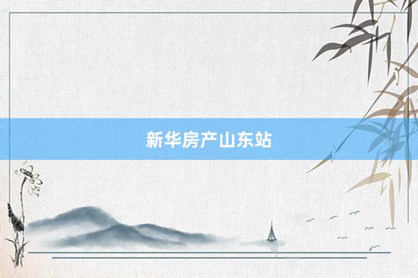 新华房产山东站