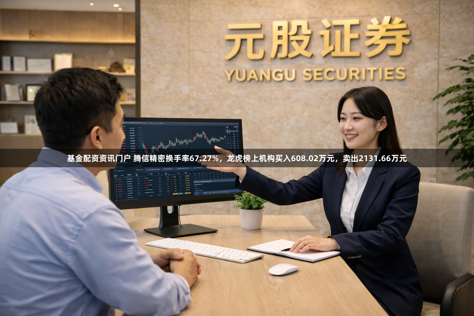 基金配资资讯门户 腾信精密换手率67.27%，龙虎榜上机构买入608.02万元，卖出2131.66万元